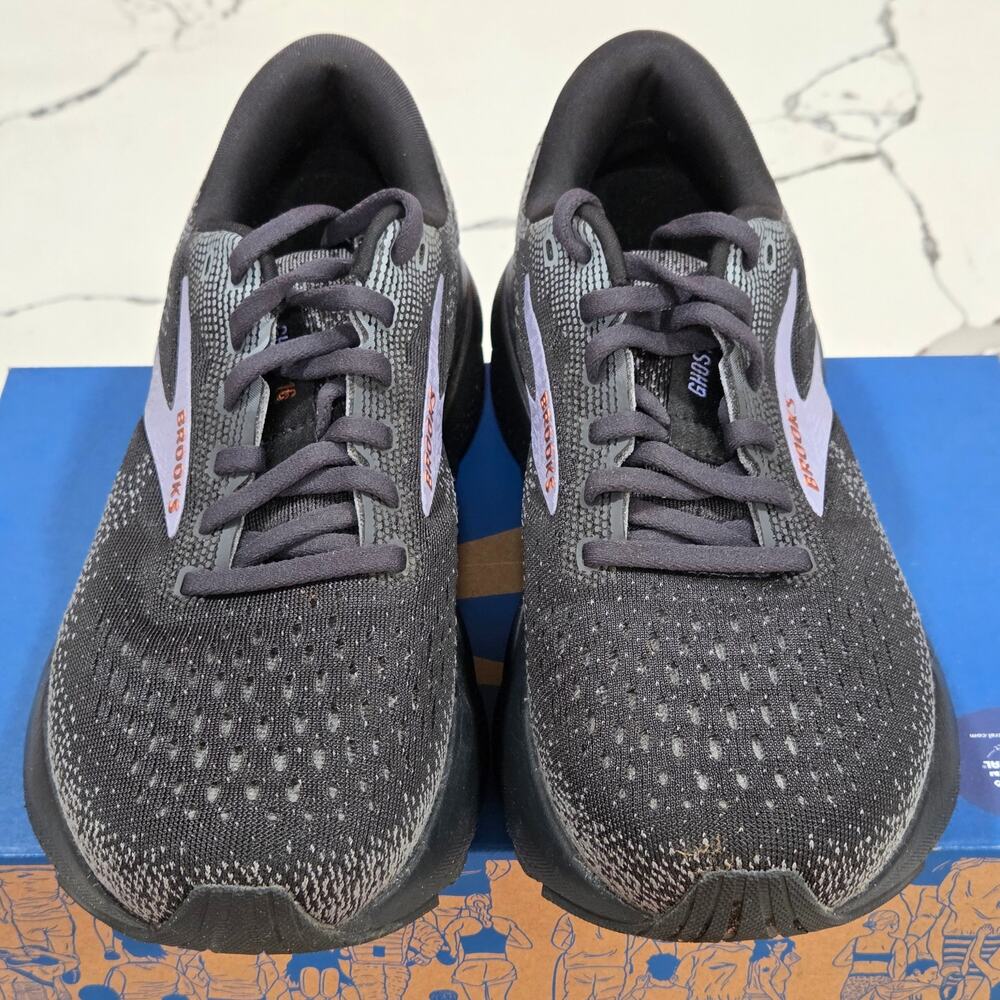 Brooks Ghost 16 Ebony Lavender Size 7.5 Women's Running Shoes 120407 1B 093 - Picture 4 of 10